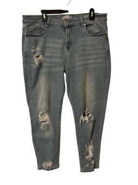Plus Size Blue Savvy Jeans